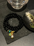 TT original necklace 2026 new natural black agate Fashion trend simple style