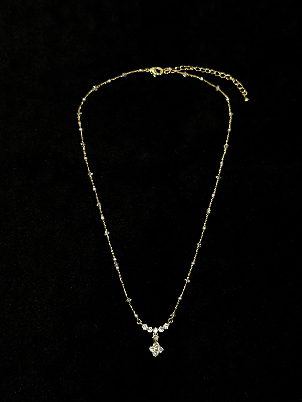 TT original-necklace-Luxury Zircon Necklace | Elegant Clavicle Chain | Pearl and Diamond Choker | Simple and Stylish Necklace