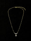 TT original-necklace-Luxury Zircon Necklace | Elegant Clavicle Chain | Pearl and Diamond Choker | Simple and Stylish Necklace