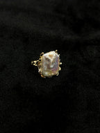 TT original-ring-Exquisite vintage-style Baroque adjustable pearl ring | Artistic irregular pearl gold ring | A party essential