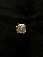 TT original-ring-Exquisite vintage-style Baroque adjustable pearl ring | Artistic irregular pearl gold ring | A party essential
