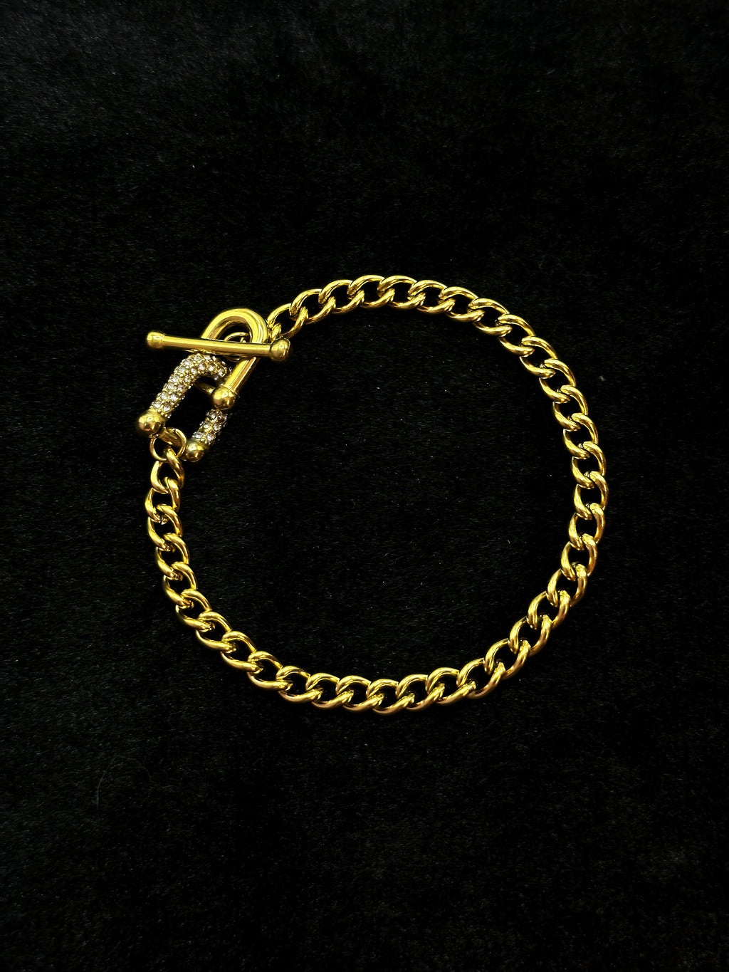 TT original-bracelet-Cuban-style bracelets with European and American flair | High-end jewelry | Vintage chunky chains | Street hip-hop style | Trendy items