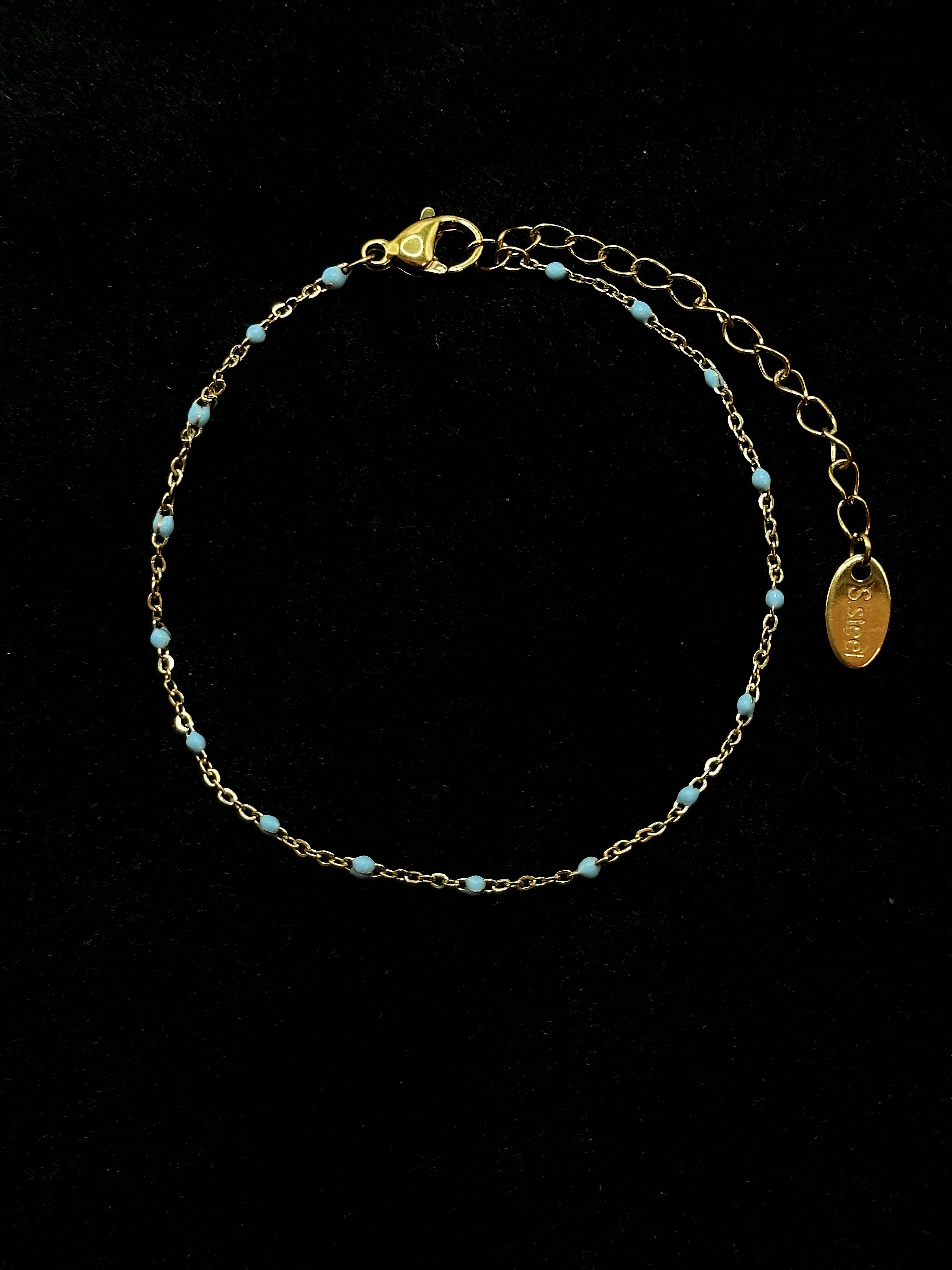 TT original-bracelet-Summer Blue Fresh and Ins-Style Bracelet | Refreshing Beach Style | Light Blue Bracelet | Youthful Bracelet | Gift for Students