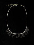 TT original-necklace-Lightweight fan-shaped tassel | Gorgeous rhinestone tassel necklace | Stylish retro versatile dress necklace | Collarbone short necklace, a must-have for dates and parties