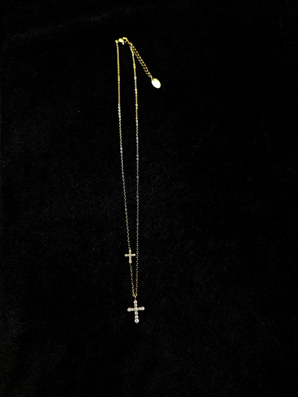 TT original-necklace-Niche design cross clavicle chain | Delicate chain for stylish layering | Minimalist design | Cross necklace with protective symbolism