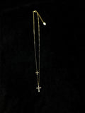 TT original-necklace-Niche design cross clavicle chain | Delicate chain for stylish layering | Minimalist design | Cross necklace with protective symbolism