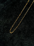TT original- necklace-Multi-layered gold chains | Minimalist style for everyday wear and dates | Versatile and understated luxury jewelry for women