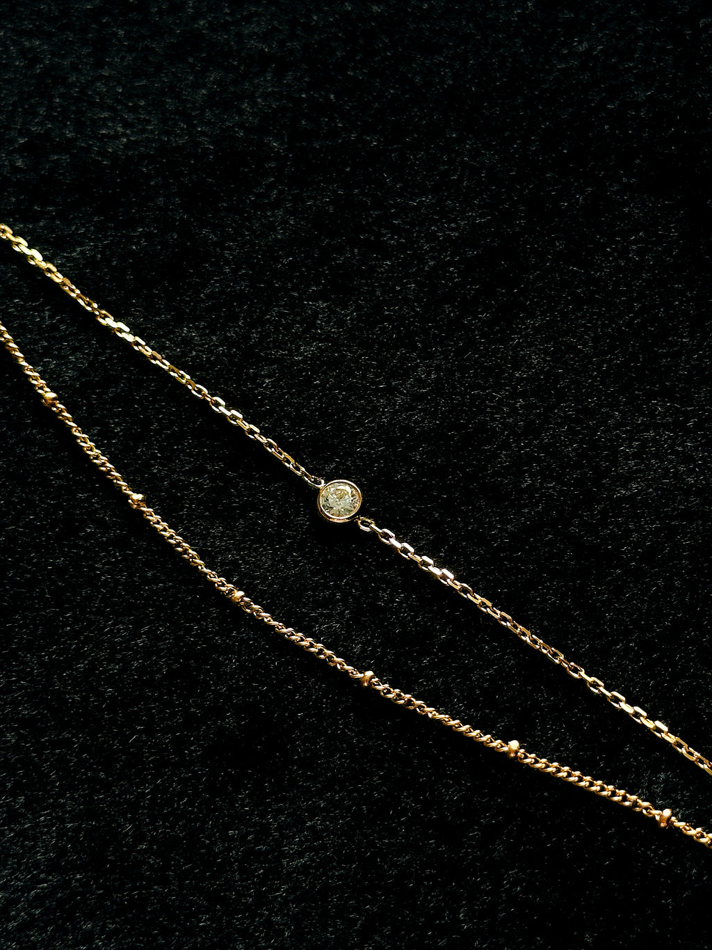 TT original-bracelet-Popular bubble bracelet | Simple and elegant double-layer gold bracelet | Stylish and exquisite stackable jewelry