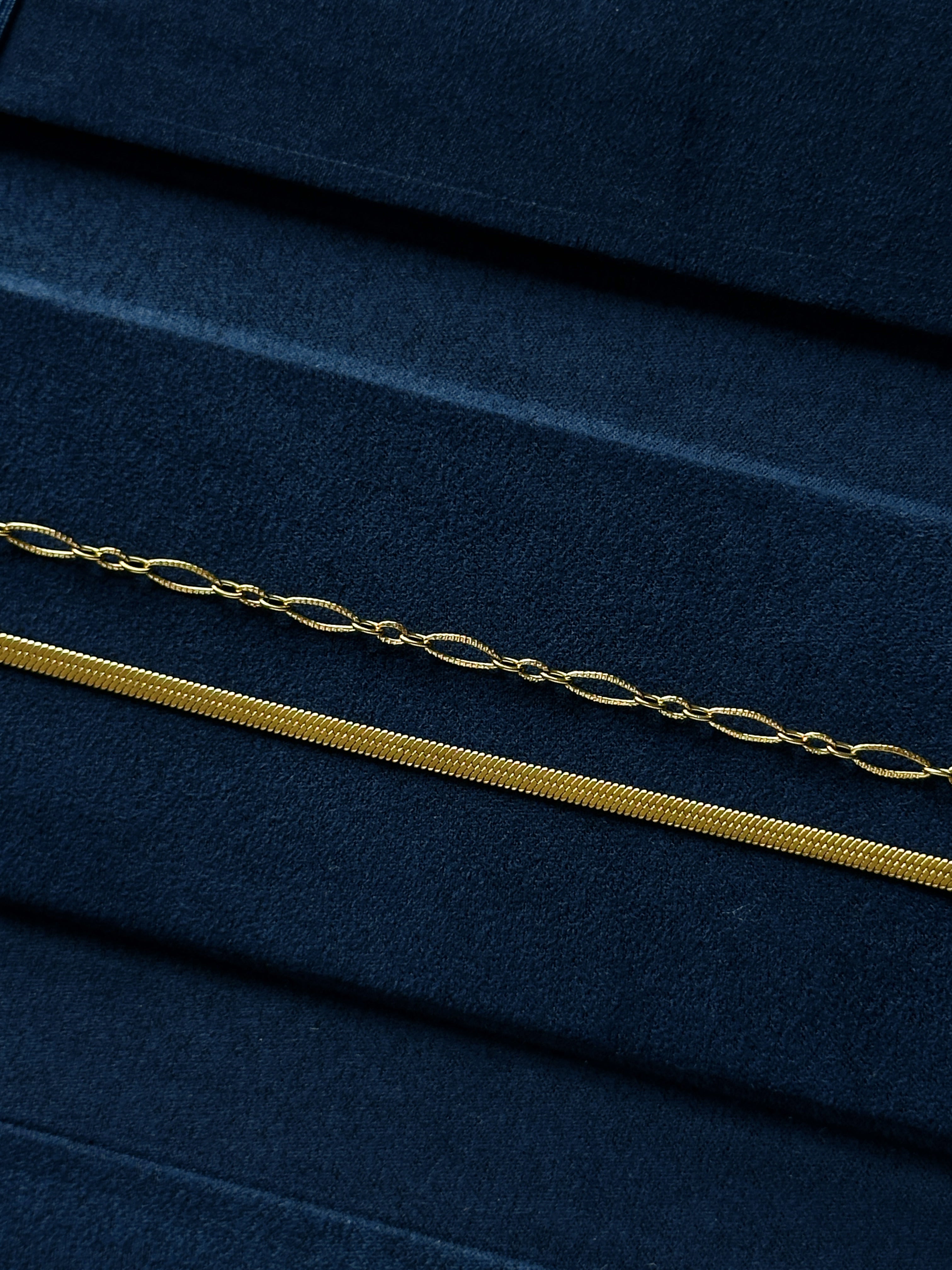 TT original-bracelet-Sophisticated layering accessory | Basic chain | Minimalist snake chain | French elegance bracelet | Mirror chain | Vintage sophistication