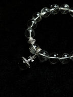 TT original-bracelet-Natural white crystal bracelet | Versatile for commuting | Minimalist cool-toned bracelet | Simple everyday bracelet | Elastic bracelet | Affordable luxury and versatile