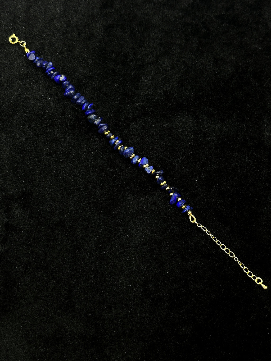 TT original-bracelet-Lapis Lazuli Bracelet | Niche Design Mineral Bracelet | Simple, High-Quality Stackable Jewelry