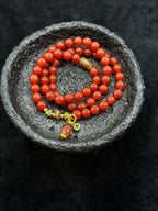 TT original-necklace-Natural Red Agate Necklace | Protective Gift | Vintage Elegance Necklace | Retro Oriental Style | Niche Design | Multi-Wearing Design