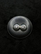 TT original-earring-Women's Romantic Heart-Shaped Earrings | Silver Diamond Earrings | Romantic and Stylish | Simple and Elegant