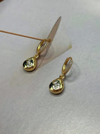 TT original-earring-Gold teardrop earrings | Small and versatile, perfect for everyday wear | Minimalist style