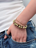TT original-bracelet-10mm Natural Agarwood Bracelet | Simple Unisex Bracelet | Natural Stone Zen-Inspired Gift | Elastic Bracelet