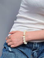 TT original-bracelet-Natural Bodhi Seed Bracelet | Elastic Bracelet Without Buckle | Zen-like Design | Artistic Flair | Unisex | Versatile Bracelet