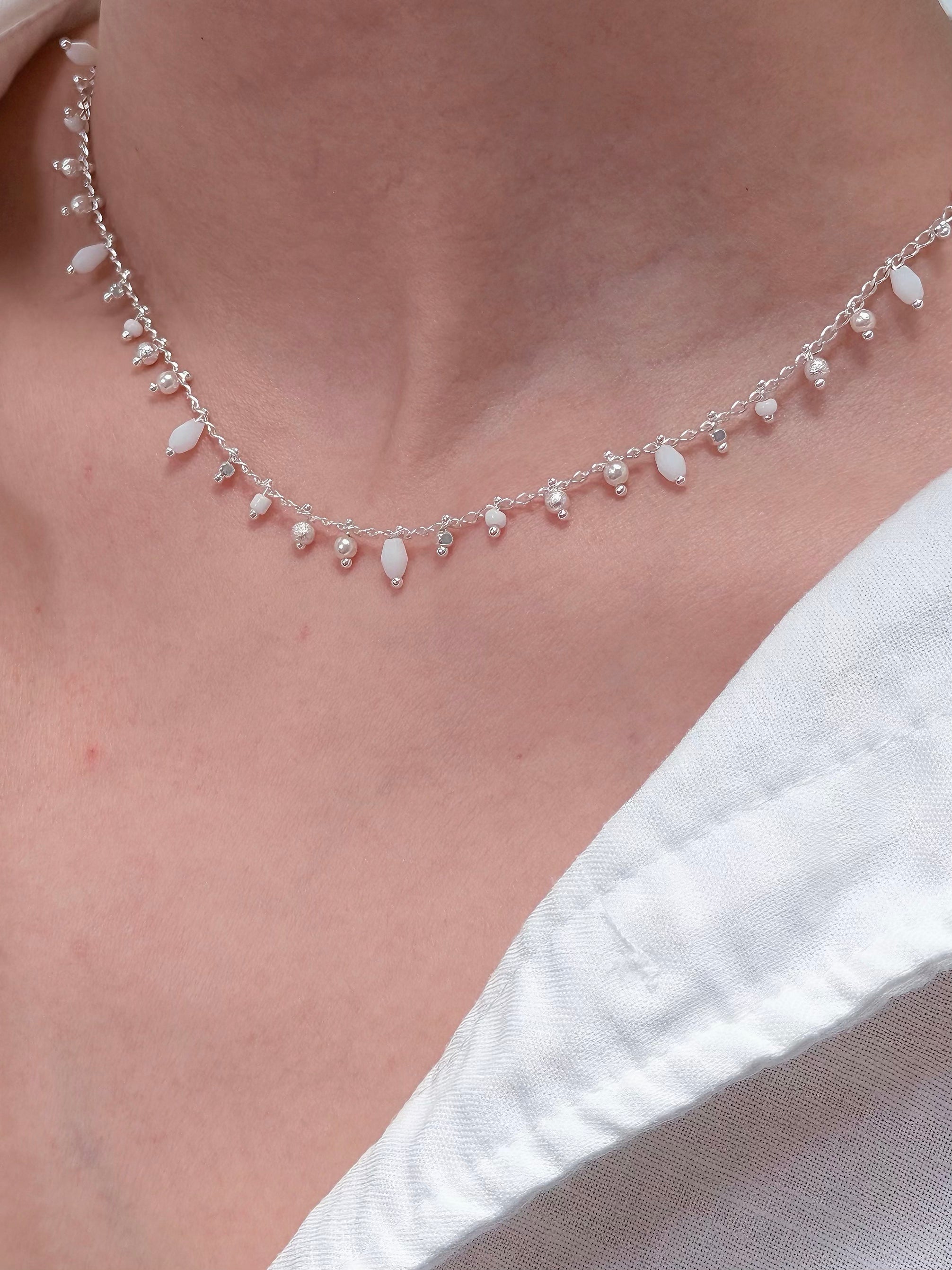 TT original-necklace-Ins necklaces | French-inspired jewelry | Fresh and delicate clavicle necklaces | Vacation necklaces | Thin silver chains