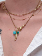 TT original-necklace-Niche design necklaces | Shirt necklaces | Layered necklaces | Square gold necklaces | Everyday commuting style