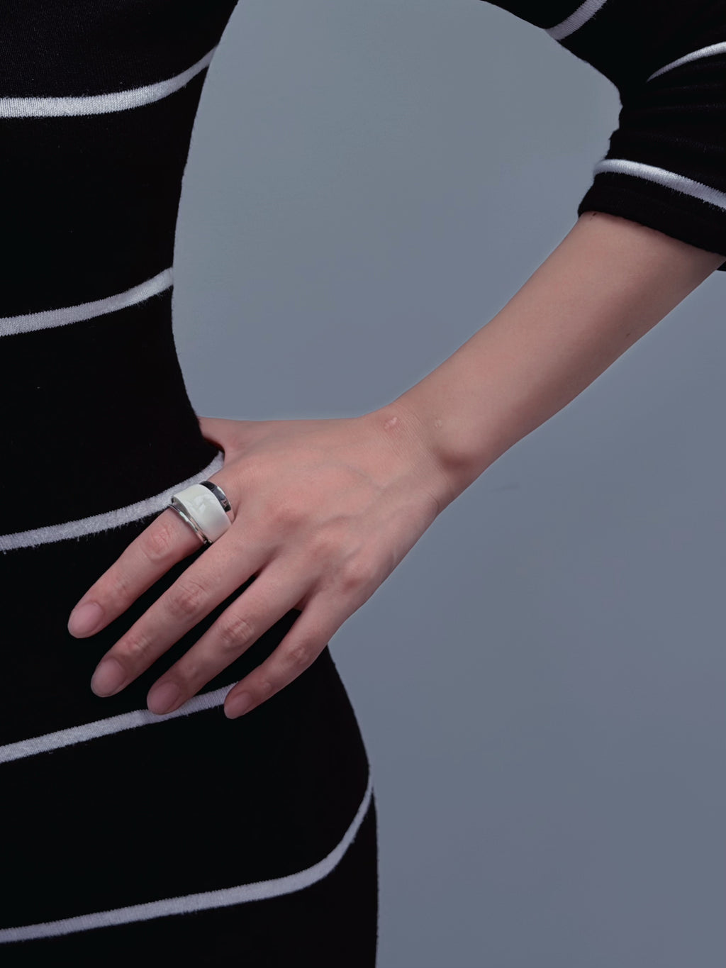 TT original-ring-Retro-modern mixed ring | Stylish wide ring | Minimalist accessory | Unisex | Personalized thumb ring