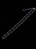 TT original-necklace-Lightweight necklaces for spring and summer | Delicate silver chains | Stackable jewelry | Professional necklaces | Crystal goddess necklaces | Versatile for commuting and dates