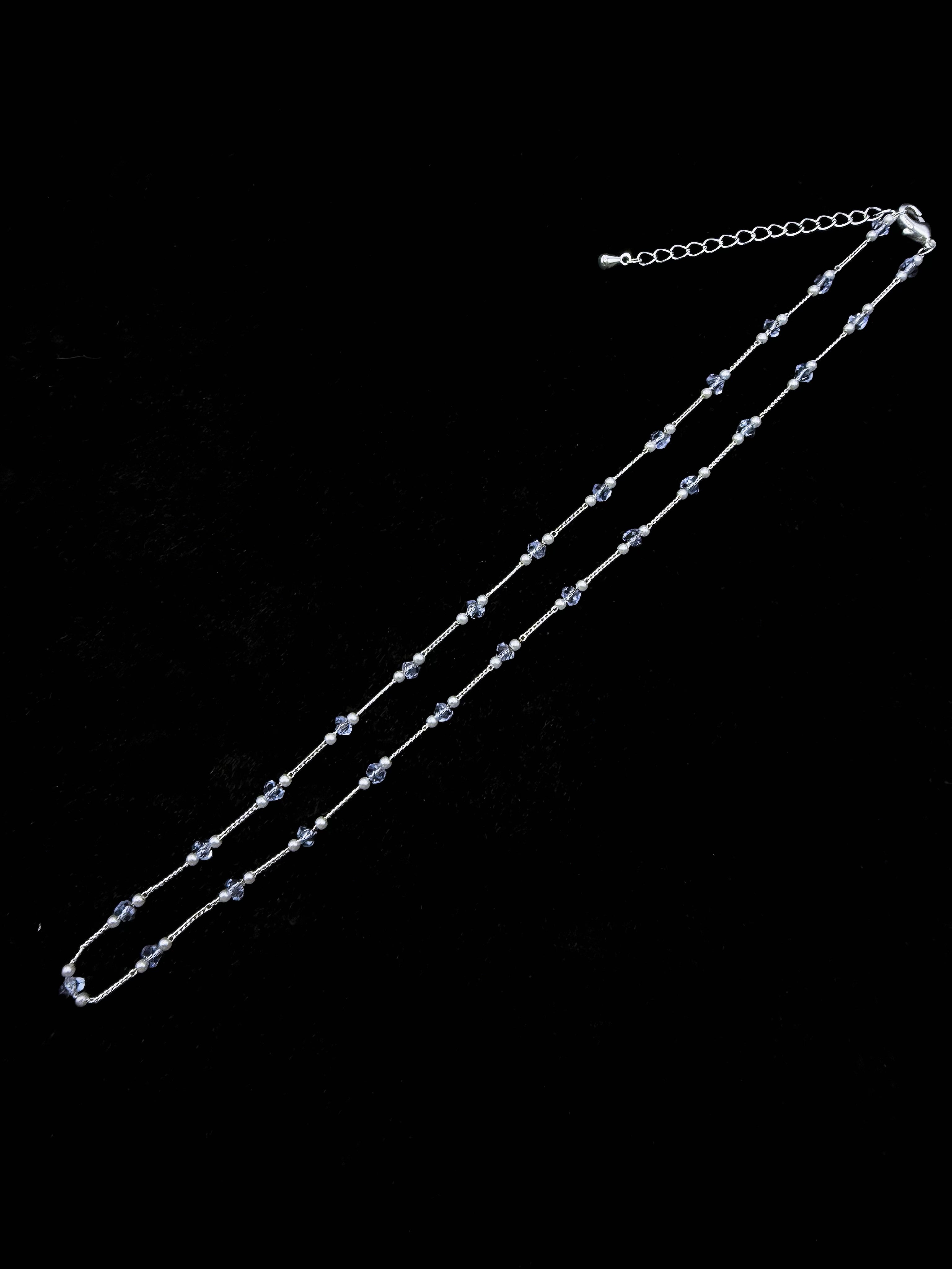 TT original-necklace-Lightweight necklaces for spring and summer | Delicate silver chains | Stackable jewelry | Professional necklaces | Crystal goddess necklaces | Versatile for commuting and dates