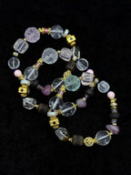 TT original-bracelet-Natural Crystal Multi-Gemstone Bracelet | Vintage Mixed-Style Crystal Bracelet | Luxury Handmade Crystal Bracelet | Multi-Element Mix and Match | High-End Handmade Beaded Bracelet
