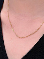 TT original- necklace-Multi-layered gold chains | Minimalist style for everyday wear and dates | Versatile and understated luxury jewelry for women
