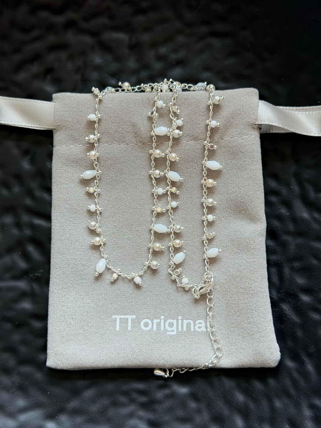 TT original-necklace-Ins necklaces | French-inspired jewelry | Fresh and delicate clavicle necklaces | Vacation necklaces | Thin silver chains