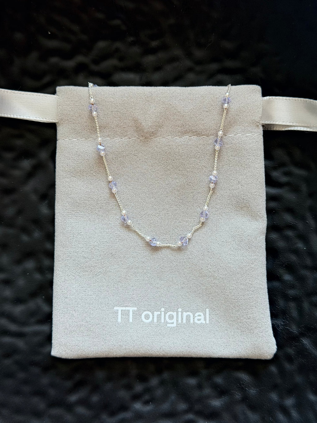 TT original-necklace-Lightweight necklaces for spring and summer | Delicate silver chains | Stackable jewelry | Professional necklaces | Crystal goddess necklaces | Versatile for commuting and dates