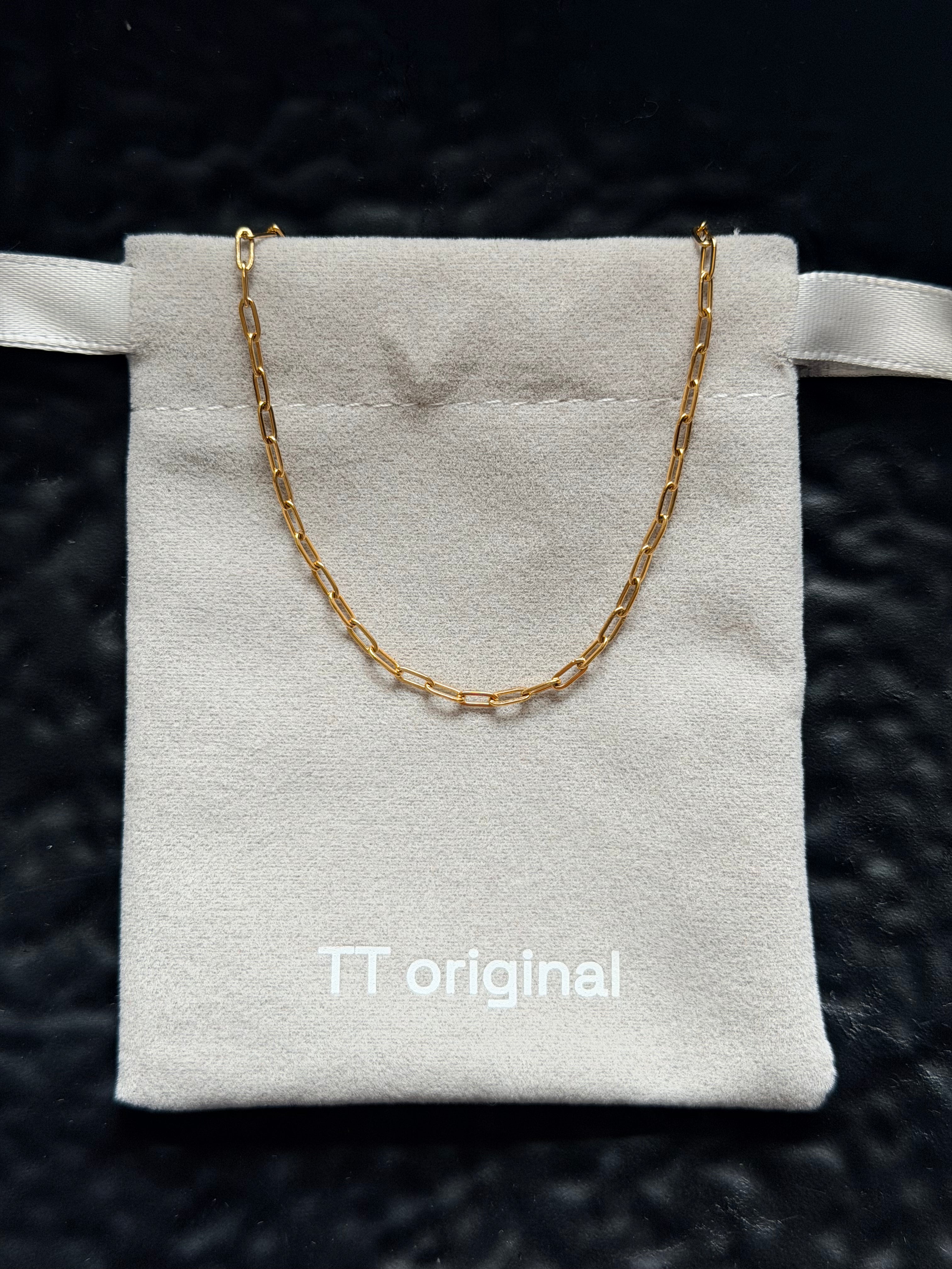 TT original- necklace-Multi-layered gold chains | Minimalist style for everyday wear and dates | Versatile and understated luxury jewelry for women