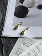 TT original-earring-Gold teardrop earrings | Small and versatile, perfect for everyday wear | Minimalist style