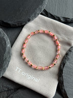 TT original-bracelet-Pink jelly crystal bead bracelet | French niche pink bracelet | Stacked crystal delicate bracelet | Women's jewelry that brightens complexion | Elastic bracelet