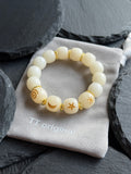 TT original-bracelet-Natural Bodhi Seed Bracelet | Elastic Bracelet Without Buckle | Mind-Cultivating and Protective Bracelet | Peaceful and Tranquil | Zen-Inspired Bracelet Suitable for Both Men and Women