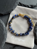 TT original-bracelet-Lapis Lazuli Bracelet | Niche Design Mineral Bracelet | Simple, High-Quality Stackable Jewelry
