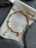 TT original-bracelet-Bohemian Style Freshwater Pearl Mixed Bracelet | Niche Design Beaded Bracelet + Perfect for Everyday Layering